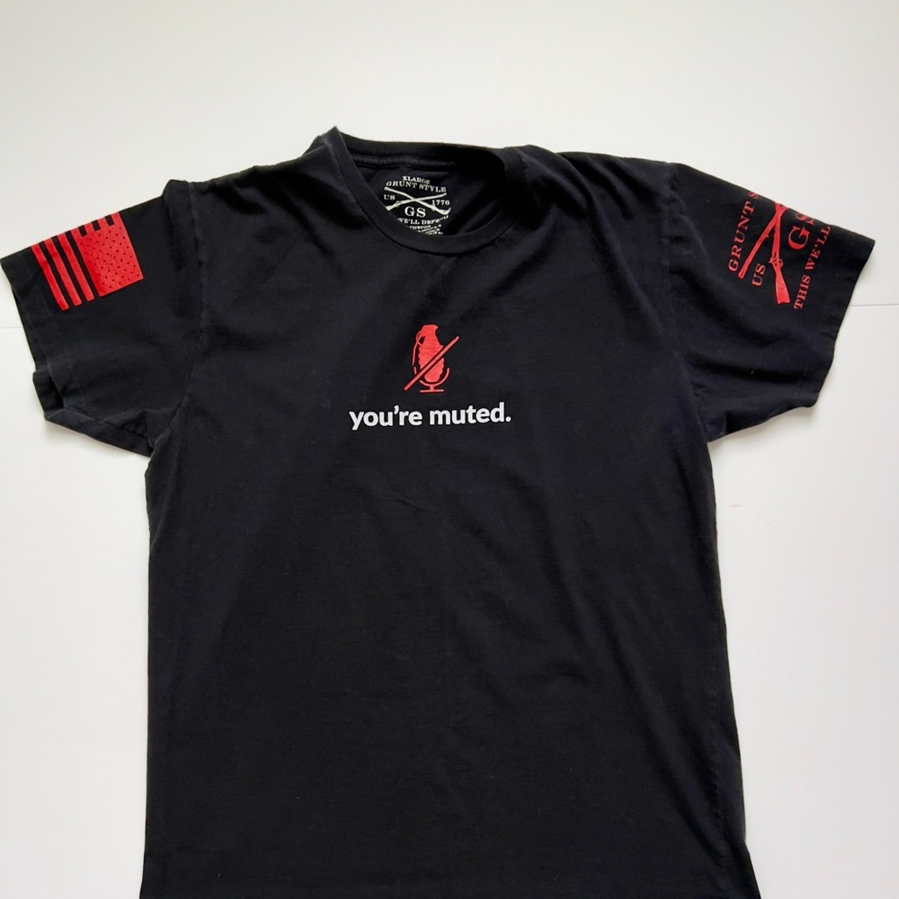 Grunt Style Black Tee
